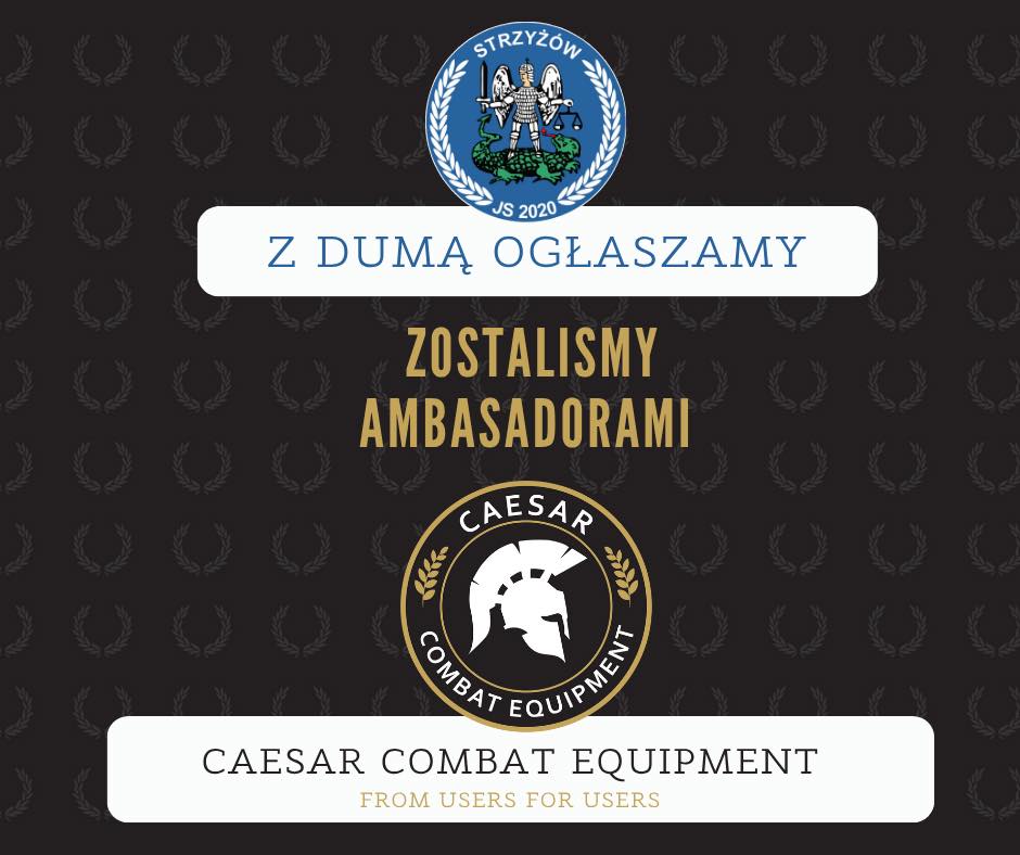 Zostaliśmy Ambasadorami Caesar Combat Equipment!