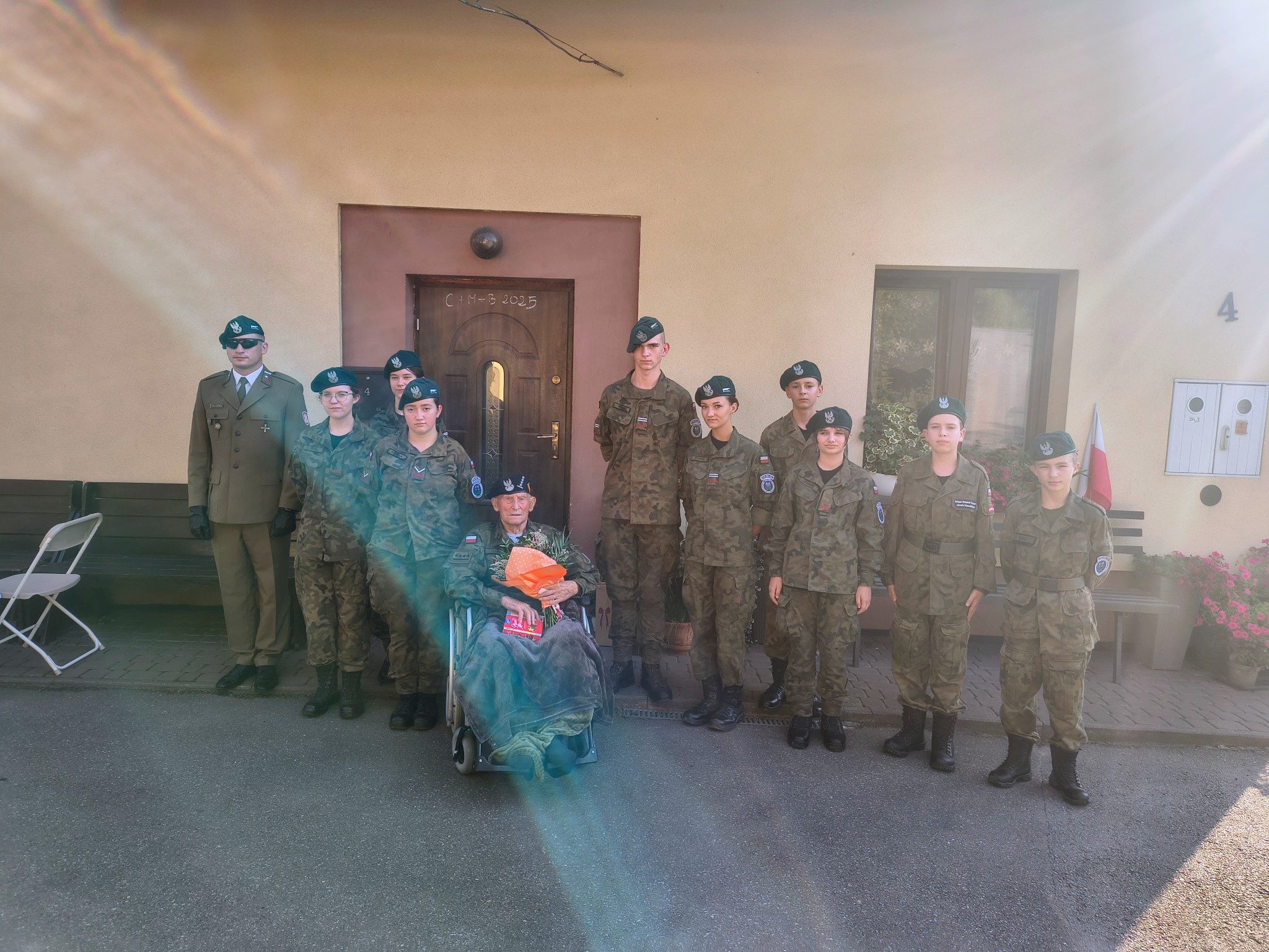 Odwiedziny u kpt. Tadeusza Lutaka